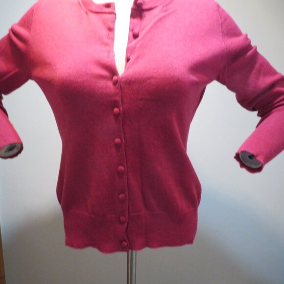 Women's Banana Republic Wool Blend Cardigan Sweater - Picture 2 of 7